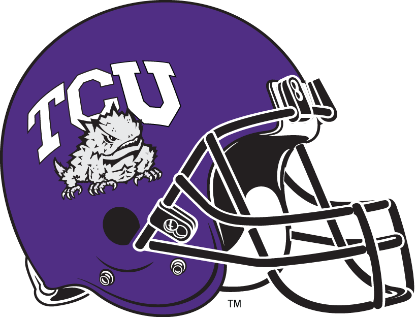 TCU Horned Frogs 1995-Pres Helmet Logo diy iron on heat transfer